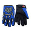 Guantes Moto Ciclismo Livianos Protección Nudillos Antideslizantes A02