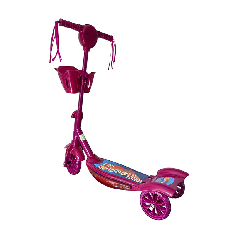 Patineta Scooter Canasta Monopatín Con Luces Y Sonidos MP01-JJL