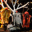 Decoración Colgante Esqueletos Fantasma Brujita LED Halloween QG1899-2
