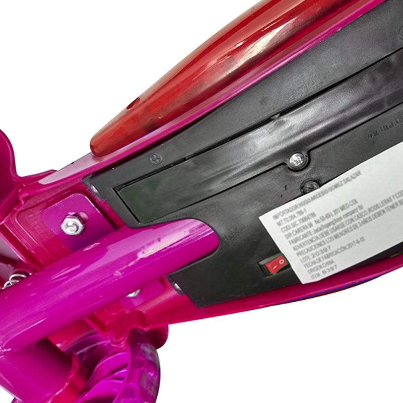 Patineta Scooter Canasta Monopatín Con Luces Y Sonidos MP01-JJL