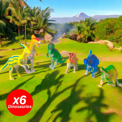 Dinosaurios de Juguete x6 Niños 2887-3