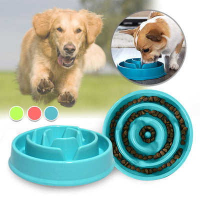 Plato Comedero Perro Antirreflujo Ansiedad Mascotas Sc93