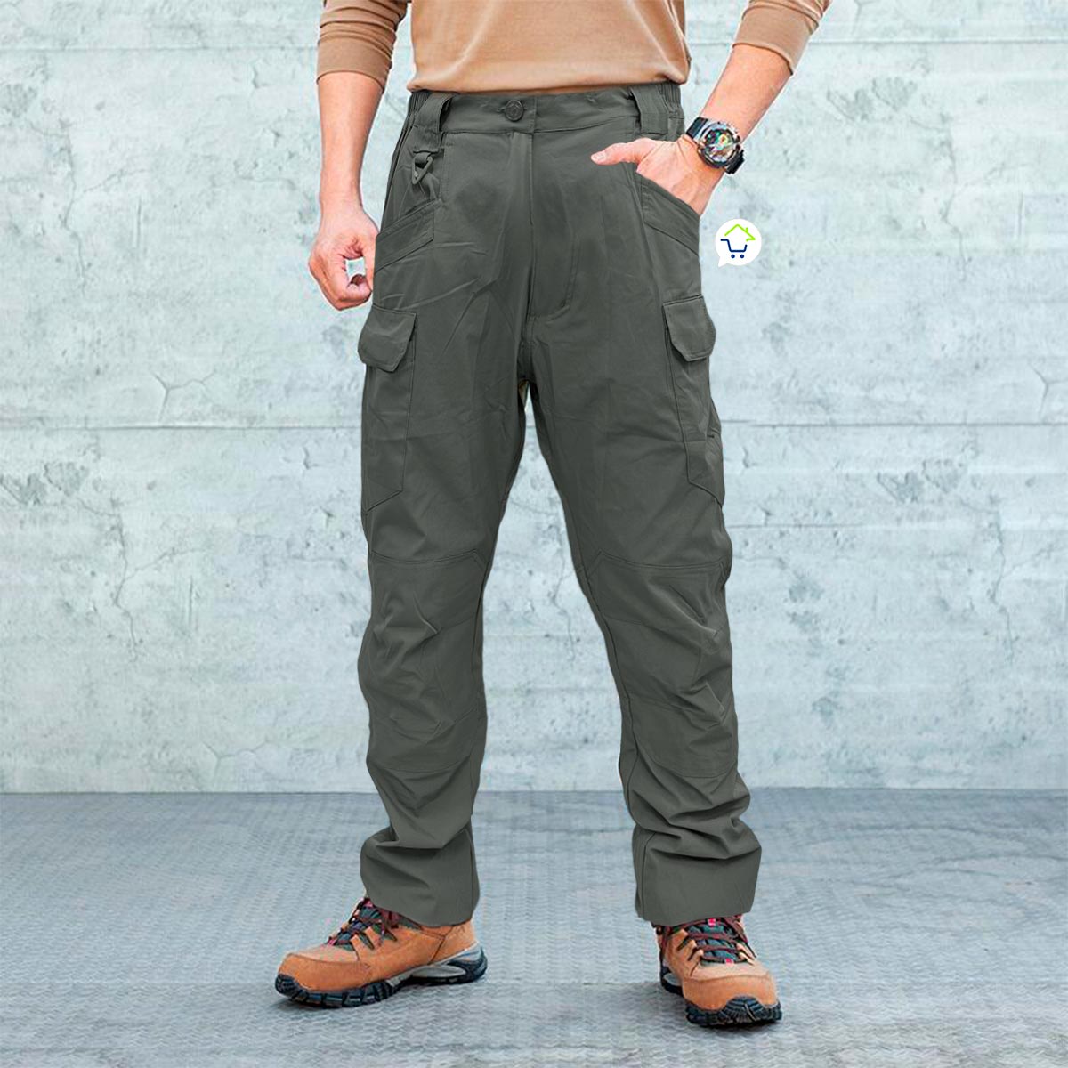 Pantalón Impermeable Táctico Anti fluidos Secado Rápido MK-017