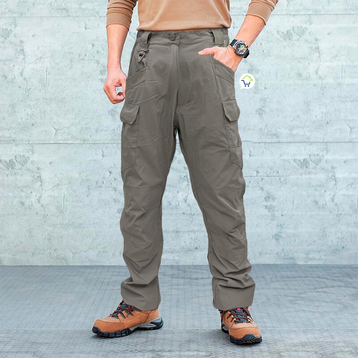 Pantalón Impermeable Táctico Anti fluidos Secado Rápido MK-017