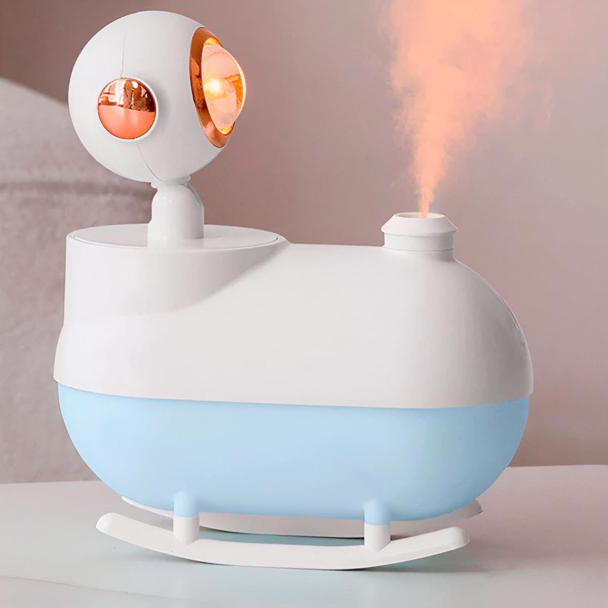 Humidificador Submarino LED Difusor Aromas WT-004