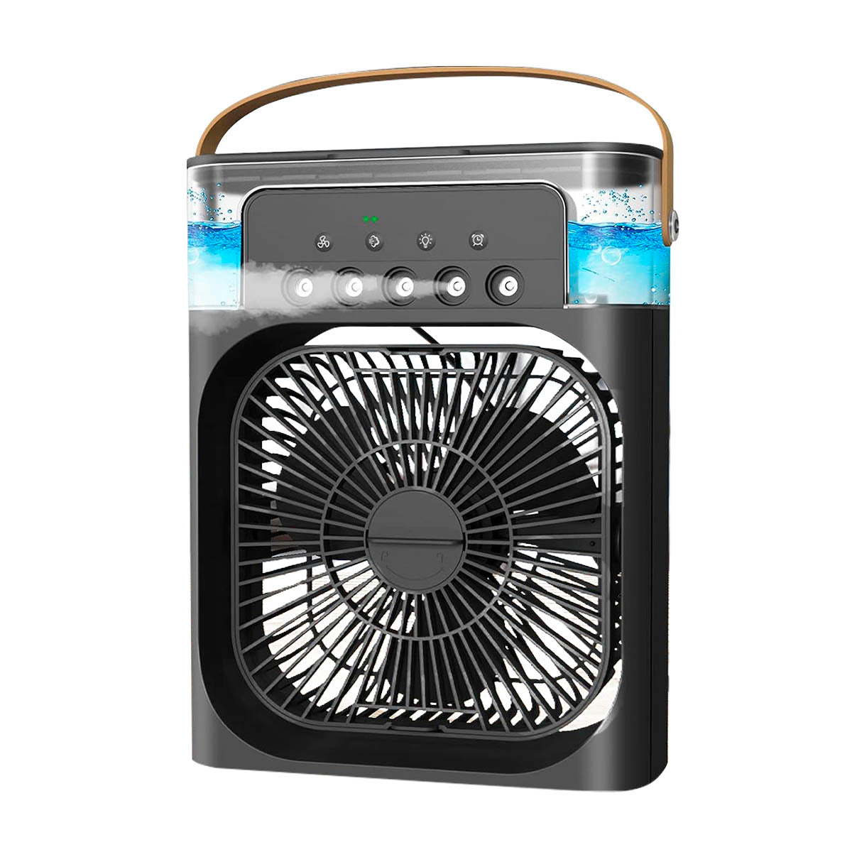 Ventilador Enfriador Humidificador Aire Led Difusor Aroma MNV-X1