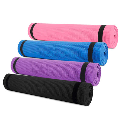 Mat Yoga Tapete Ejercicio Colchoneta Gimnasio Pilates 173 x 62 cm x 3 mm