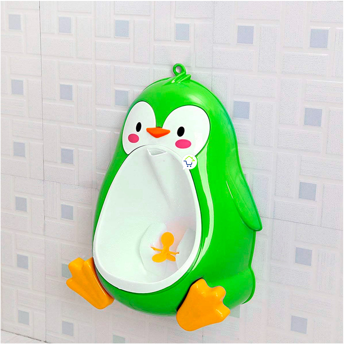 Orinal Portátil Infantil De Pingüino Para Pared Entrenamiento Niño 36044-3