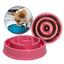 Plato Comedero Perro Antirreflujo Ansiedad Mascotas Sc93