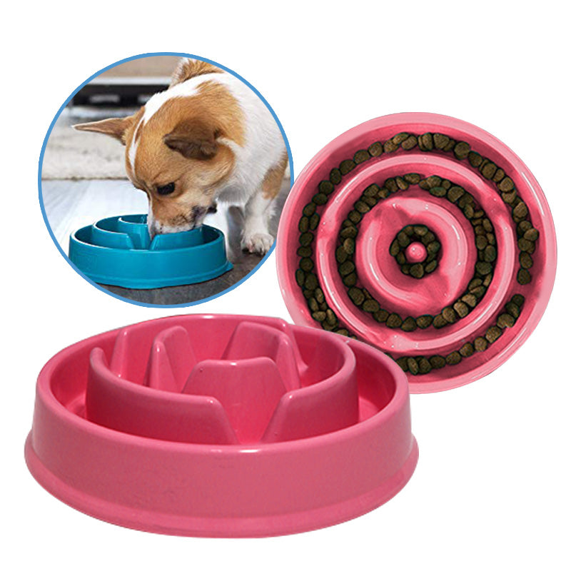 Plato Comedero Perro Antirreflujo Ansiedad Mascotas Sc93