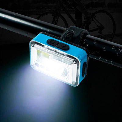 Luz Bicicleta 7 Modos Recargable Sensor Movimiento XQ-T4-C