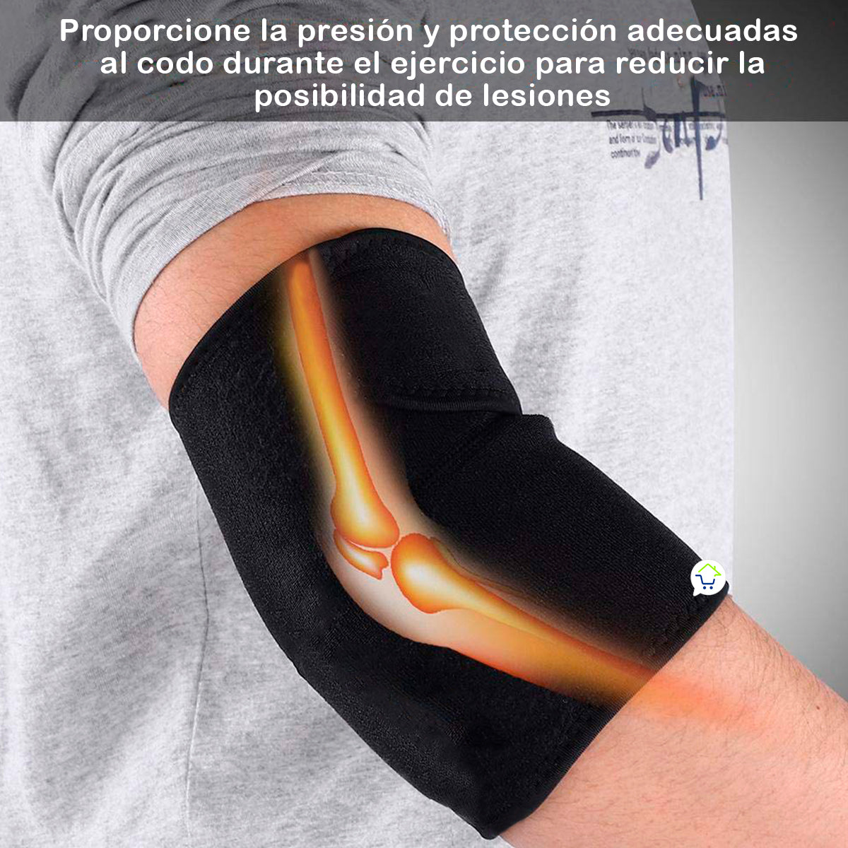 Codera Deportiva Compresión Ajustable Neopreno BCK140