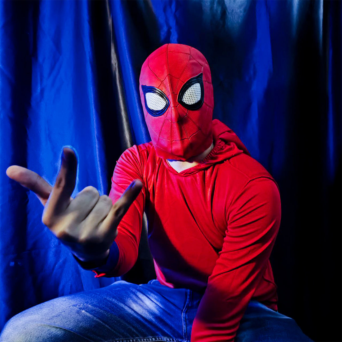 Máscara Spiderman Látex Realista Cosplay Halloween AT287-SL