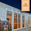 Cortina LED Intercalada 3 Metros 96 LED Navidad Decoración Navideña AL-078
