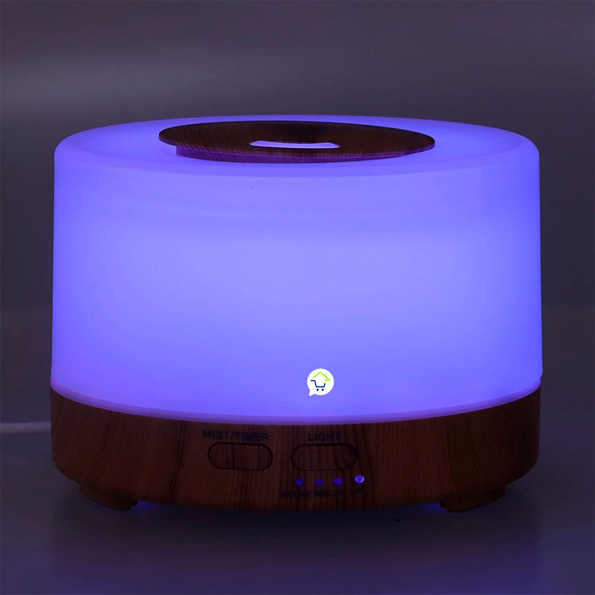 Humidificador LED Difusor Aromas Luminoso Aromaterapia FT910