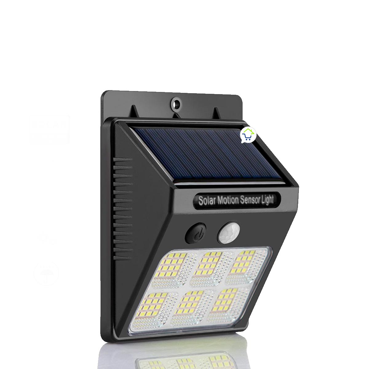 Luz Solar LED Con Sensor De Movimiento 6COB