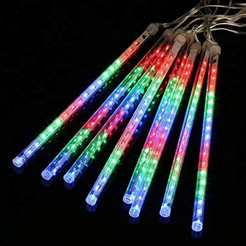 Luces Led Lágrima 3 M Meteoro Computarizadas Decoración Navidad 50 cm 2306