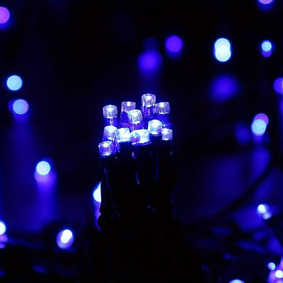 Extensión Luces LED 6 Metros 92 LED Navideñas Guirnalda Cable Verde 1414-GE100L