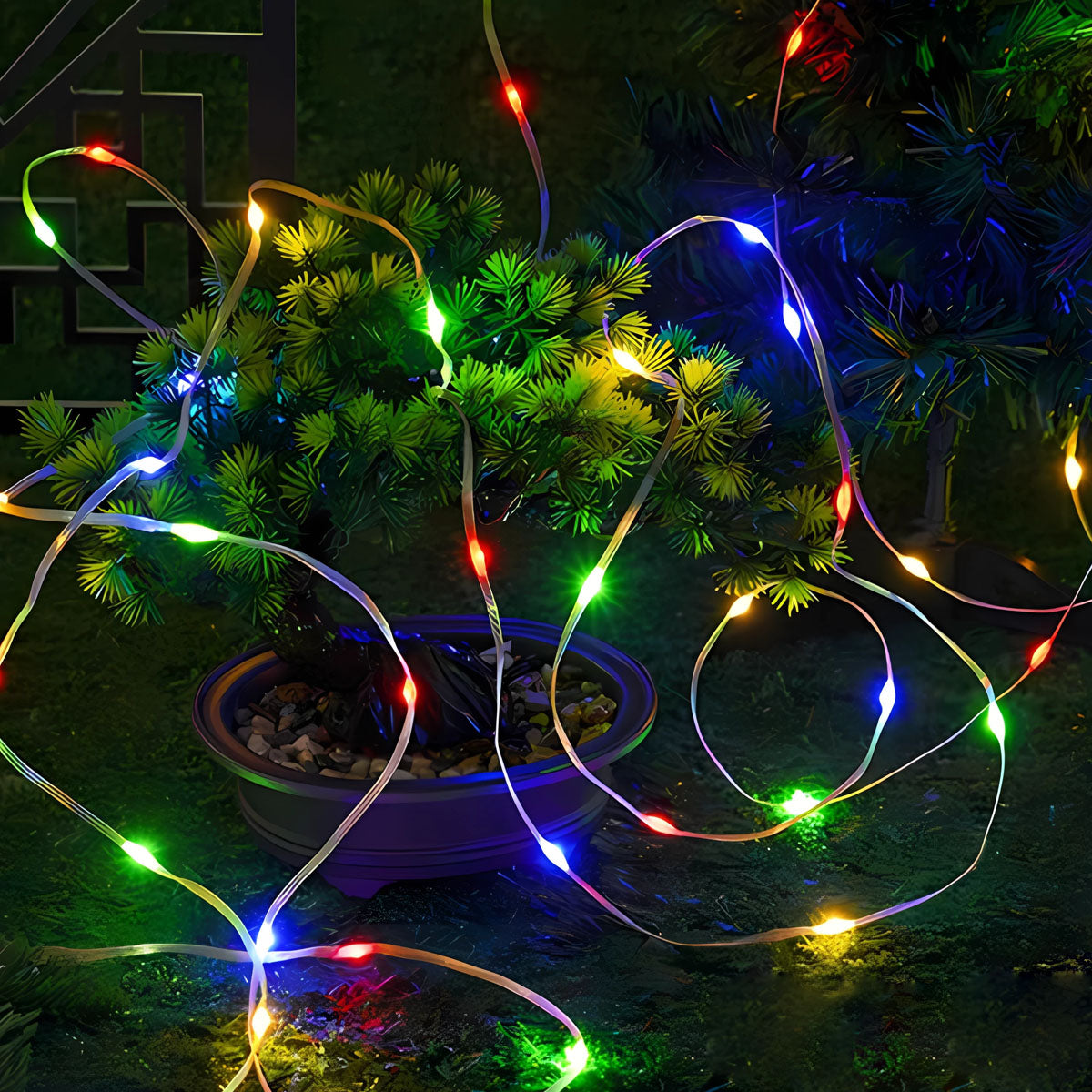 Luz Micro LED Lineal 50 Metros 500 Luces Navidad 1721