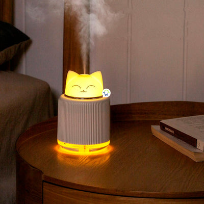 Mini Humidificador USB Animales Luz LED Difusor JSQ068