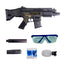 Rifle de Hidrogel MP5 Con Silenciador LED 1000 Bolas de Gel 115-2