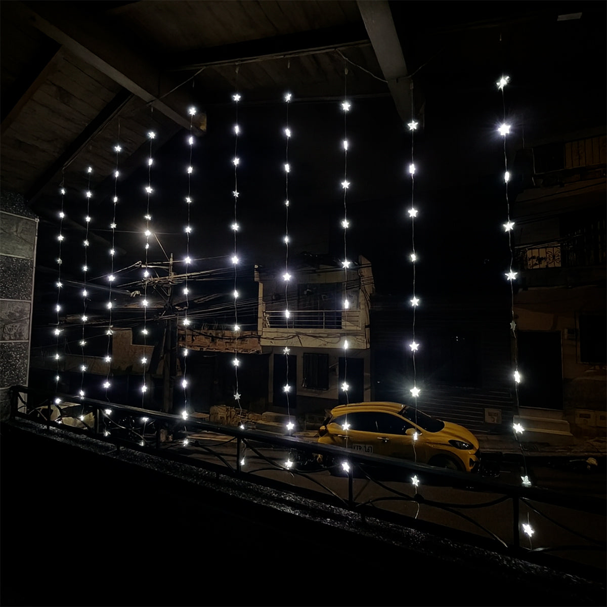 Cortina De Estrellas 3 M 120 LED Navidad 1820