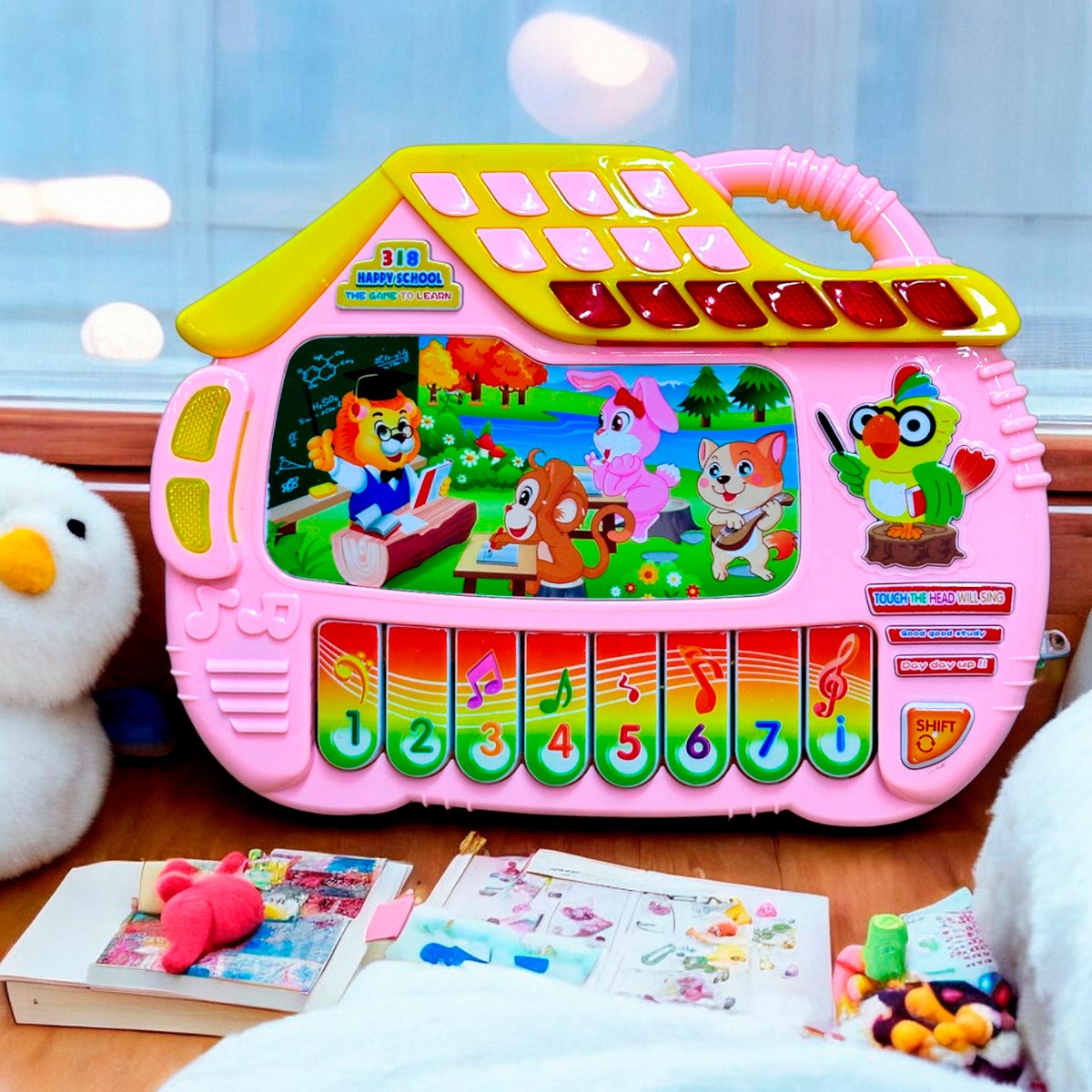 Piano Musical Infantil Interactivo Educativo 318-12A