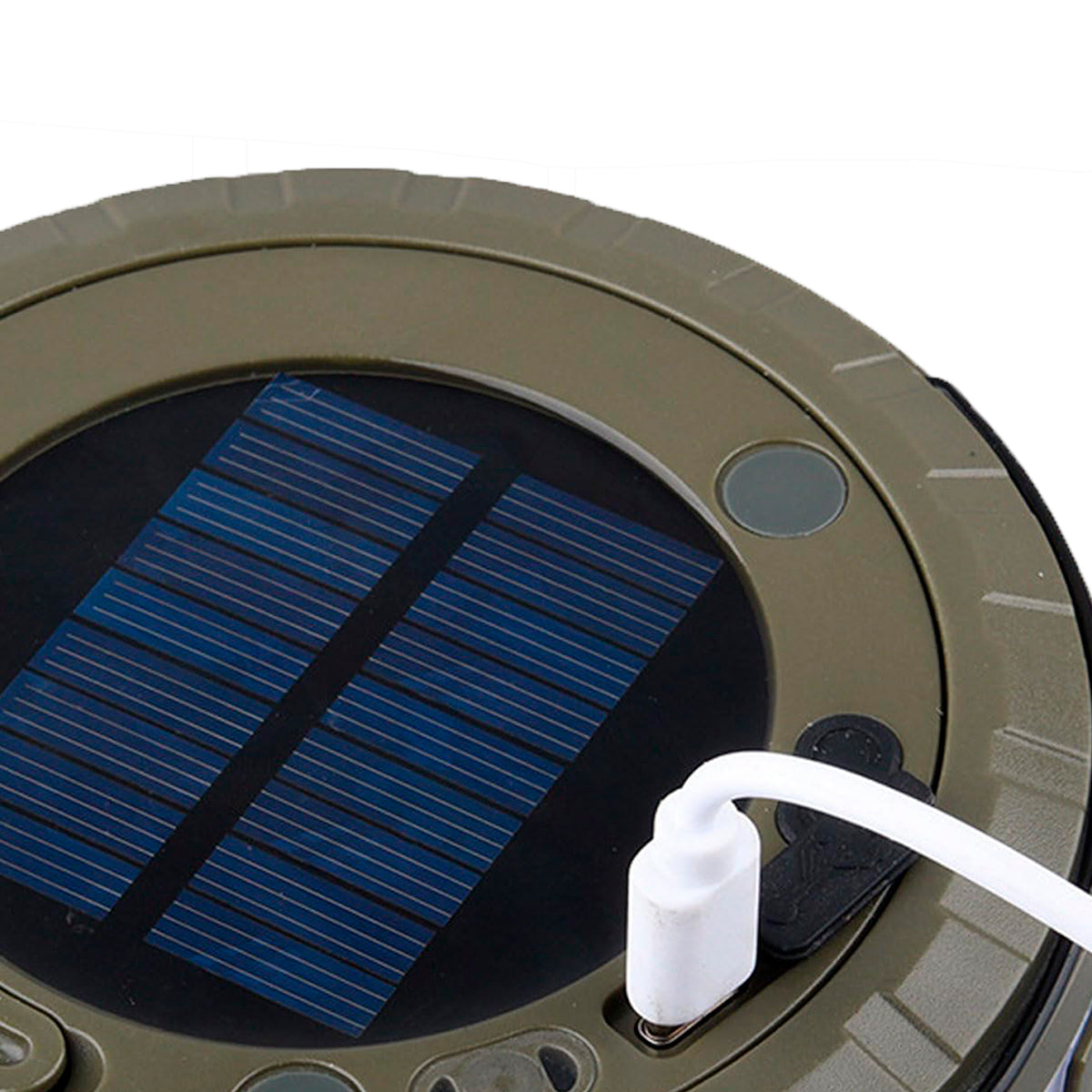 Luz Solar LED Lineal Recargable para Camping Panel Solar Lámpara Impermeable YD-2326