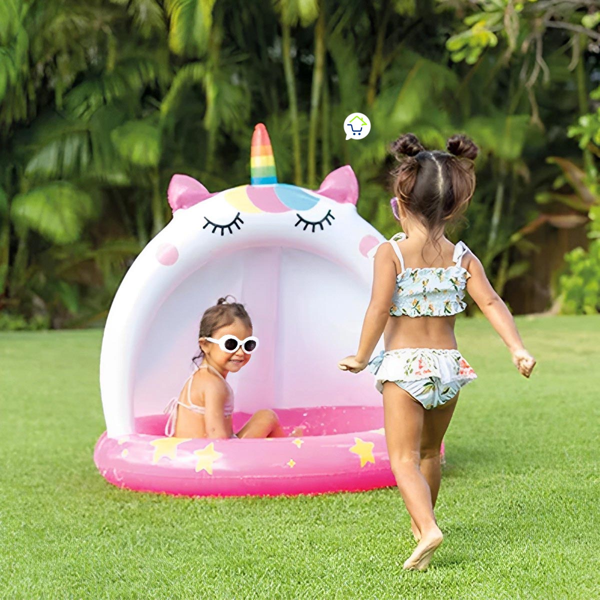 Piscina Unicornio Inflable Infantil 58438NP