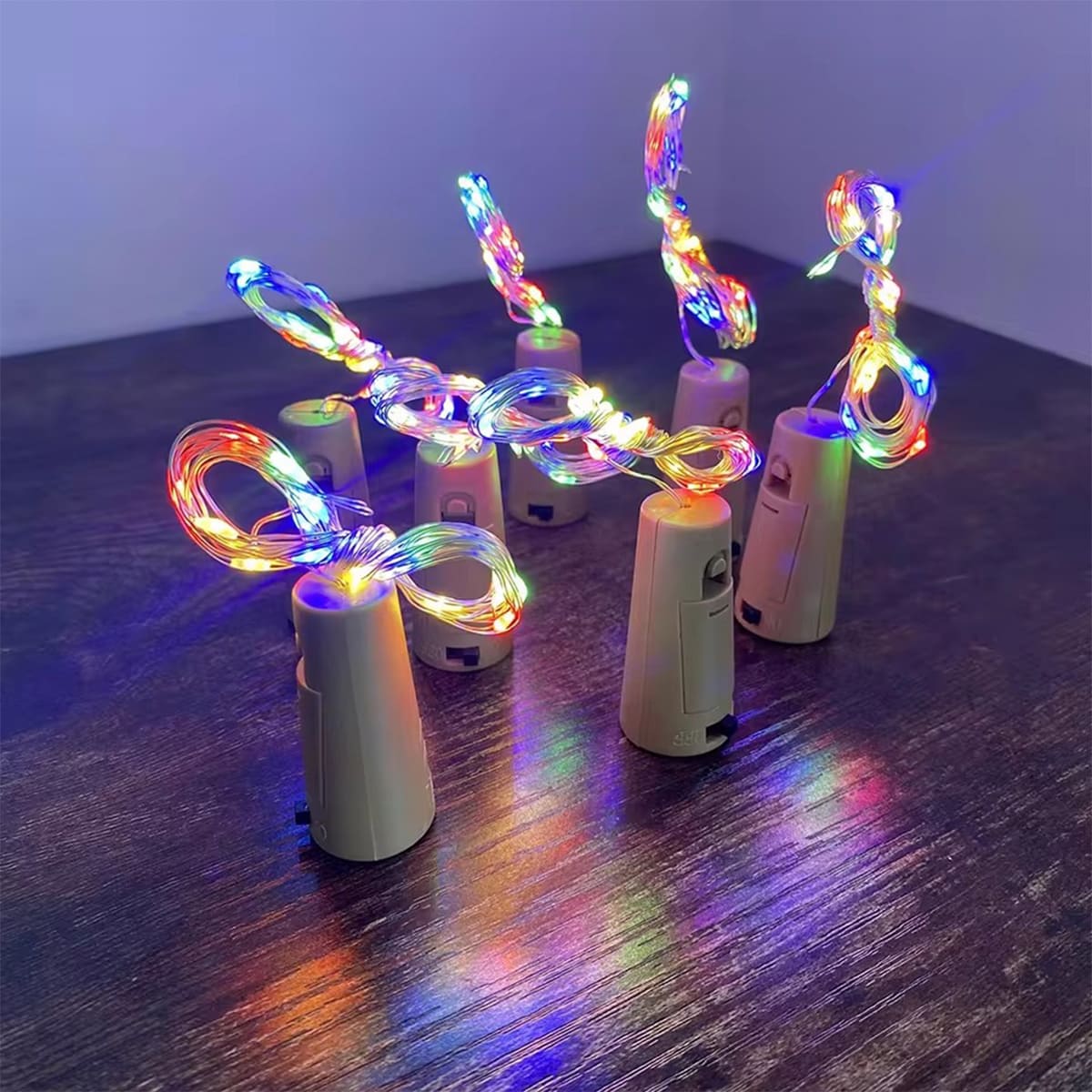 Luz Micro LED Tipo Corcho 3 Metros Decoración Hogar Eventos E30L-DC/C