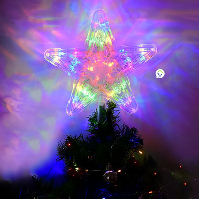 Estrella Árbol De Navidad Luz LED Grande Multicolor ZE-046