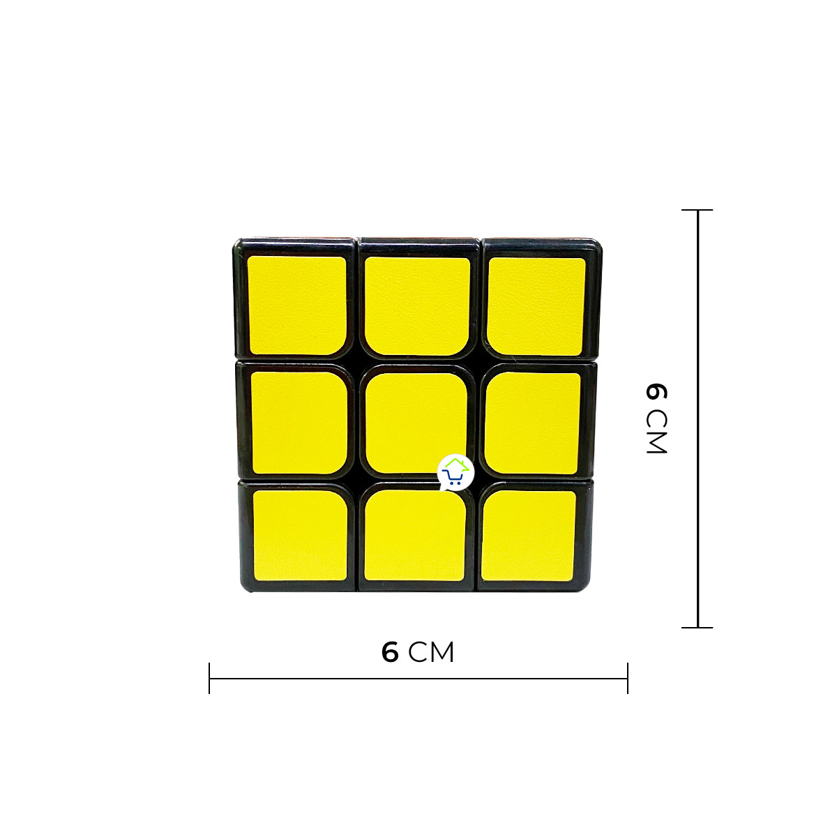 Set x6 Cubo Rubik Clásico 3x3 Rompecabezas Mágico QY1026