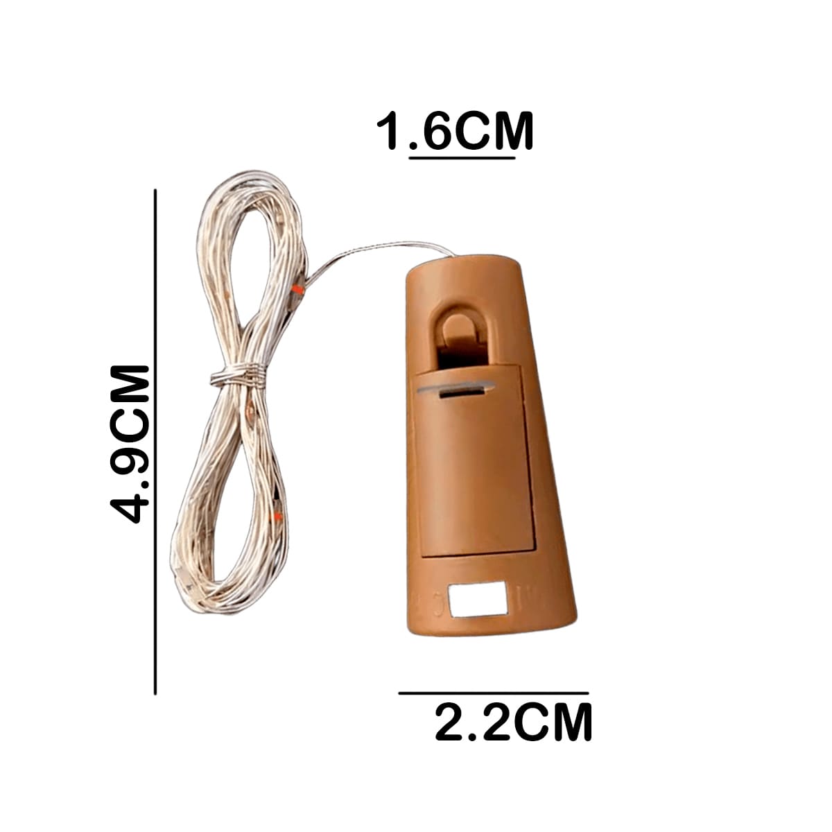 Luz Micro LED Tipo Corcho 3 Metros Decoración Hogar Eventos E30L-DC/C