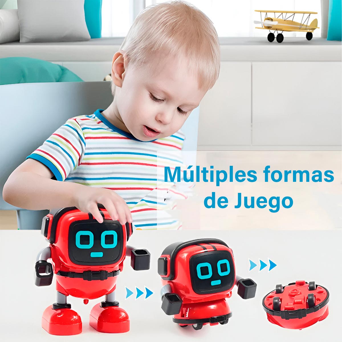 Robot Giratorio Gyro Juguete Multifuncional BB03-01