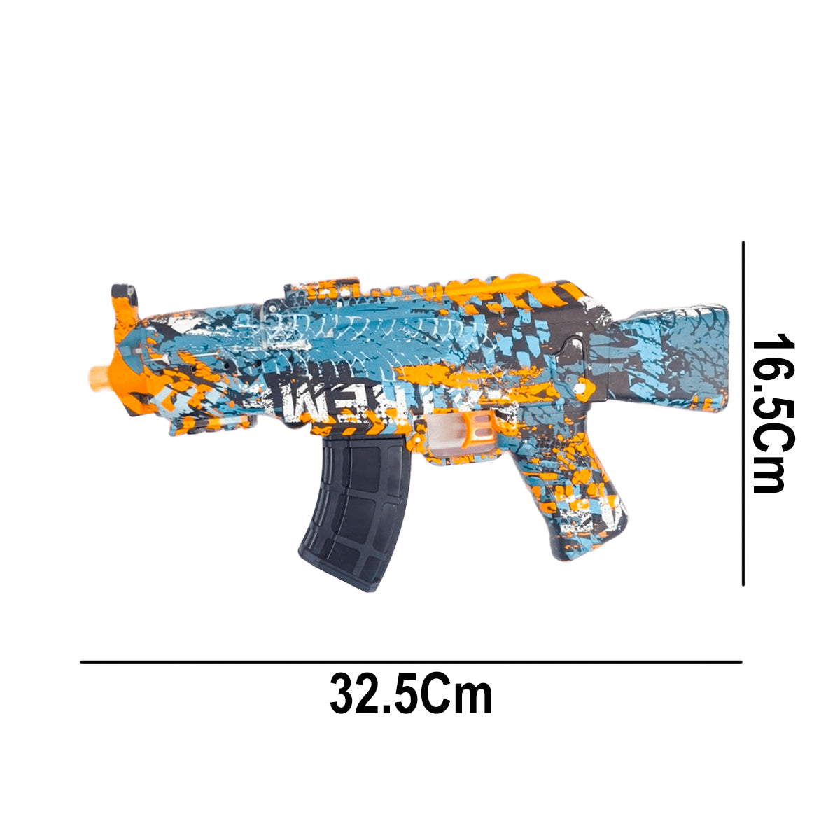 Lanzador de Hidrogel M416 + 1000 Orbis Efecto Real Rifle Táctico F937-1