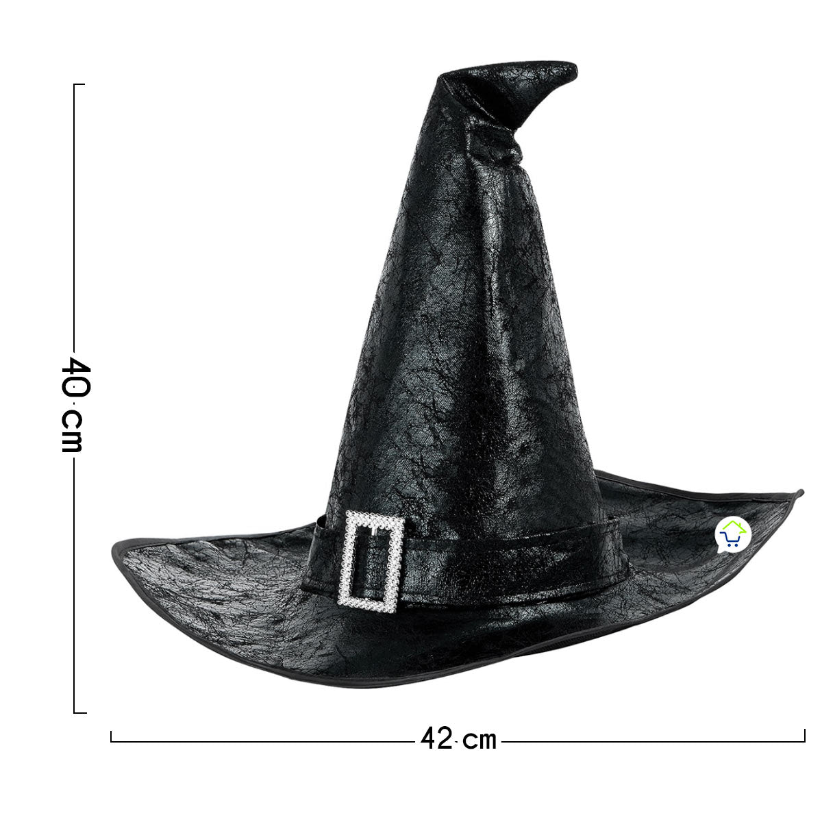 Sombrero De Bruja Accesorio Disfraz Halloween OF-637