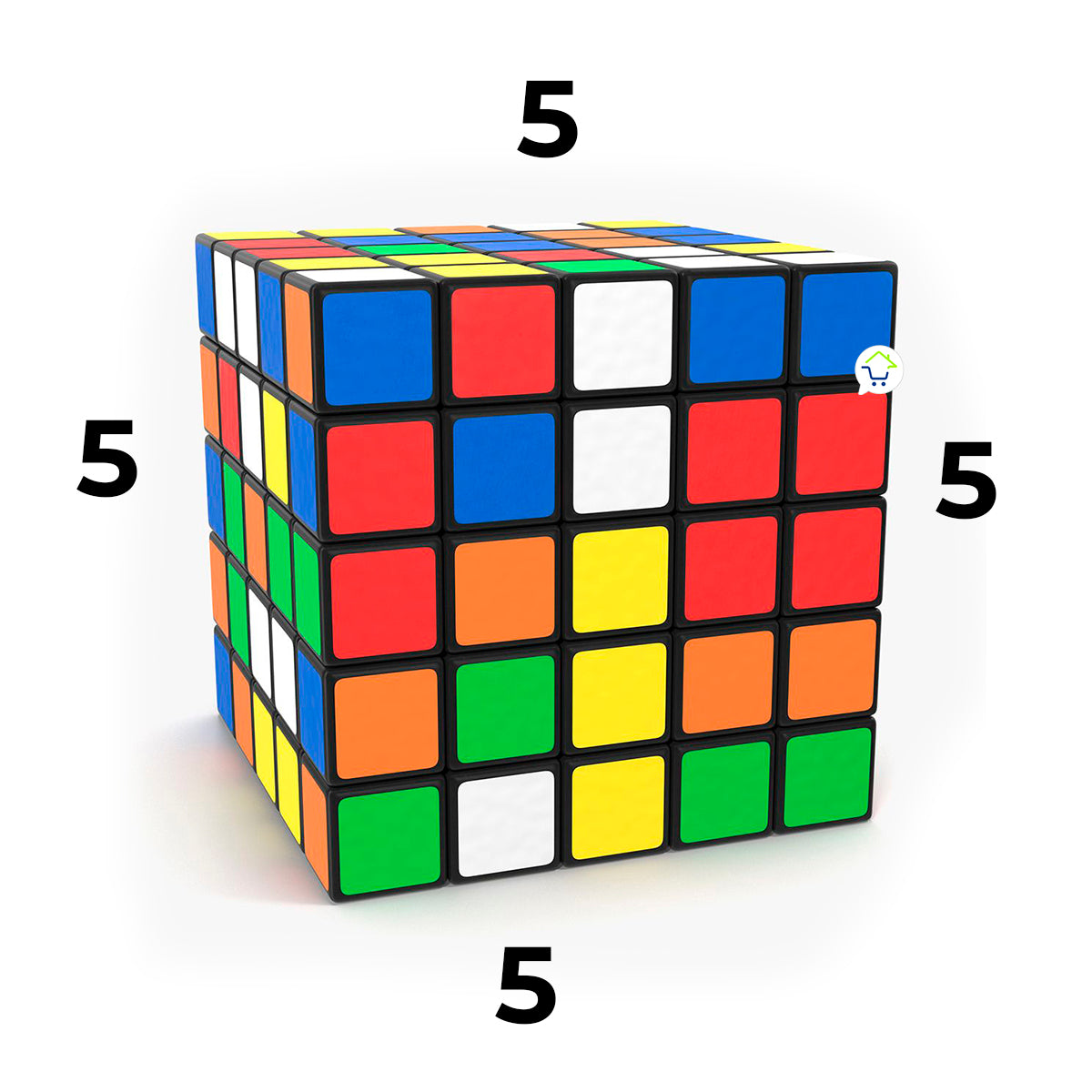 Cubo Rubik 5x5 Rompecabezas Mágico EQY905