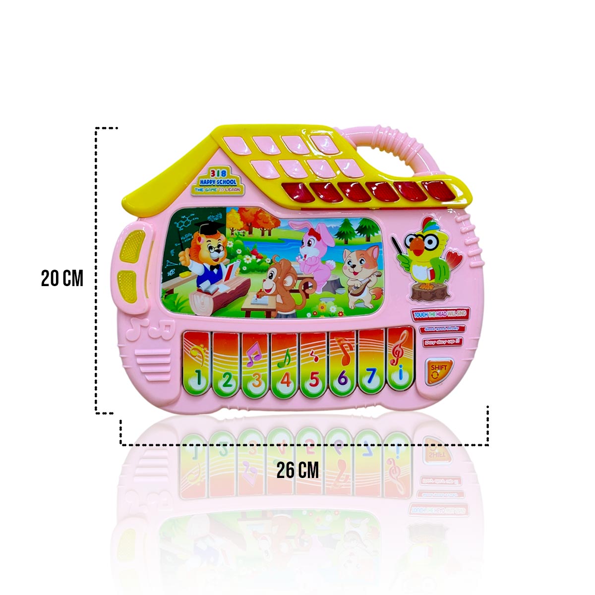 Piano Musical Infantil Interactivo Educativo 318-12A