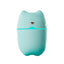 Mini Humidificador USB Gato Luz LED Difusor A6