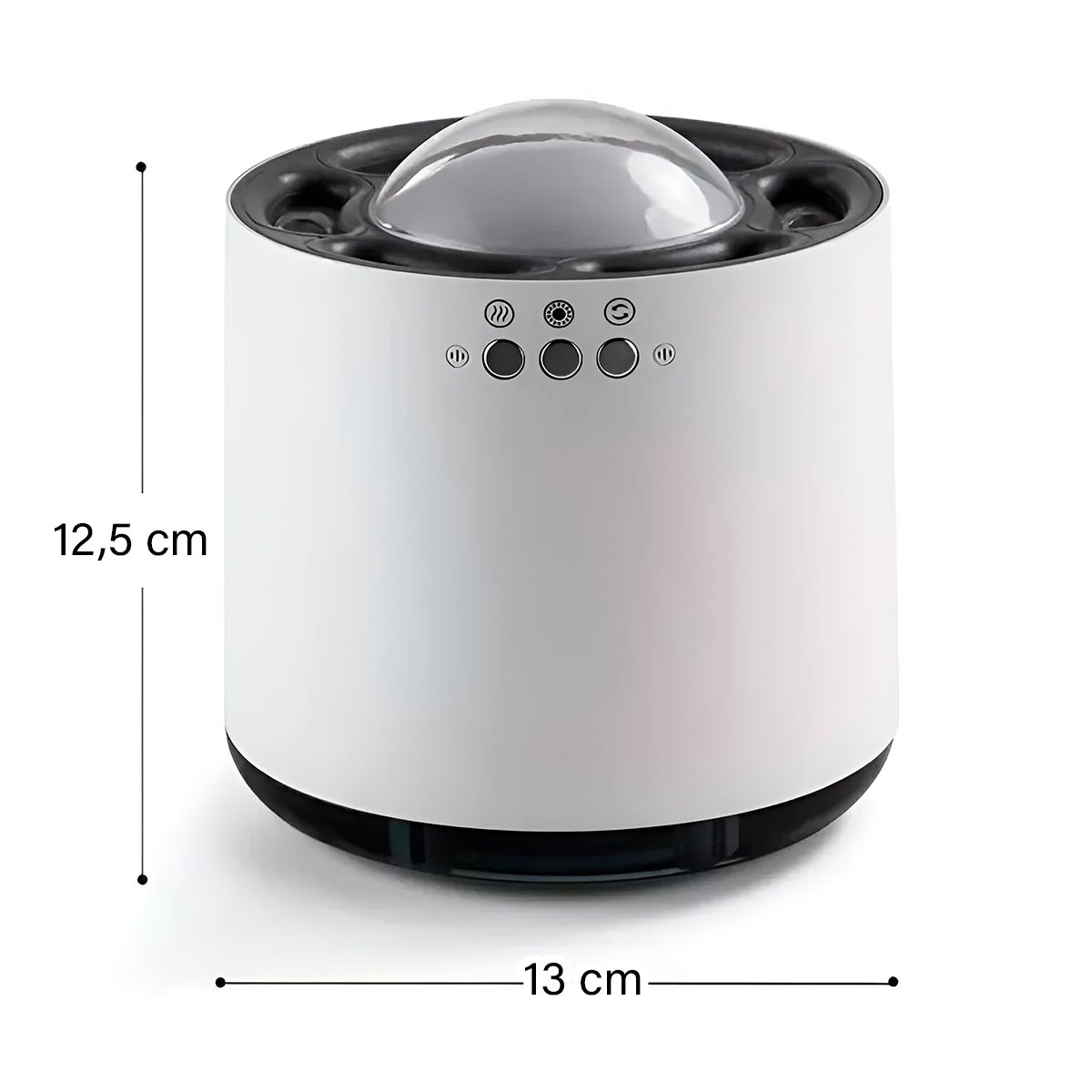 Humidificador Ritmo Musical LED 6 Difusores Aromas Luminoso DQ703