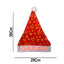 Gorro Navideño con Luces LED Estrellas Rojas GNEC001
