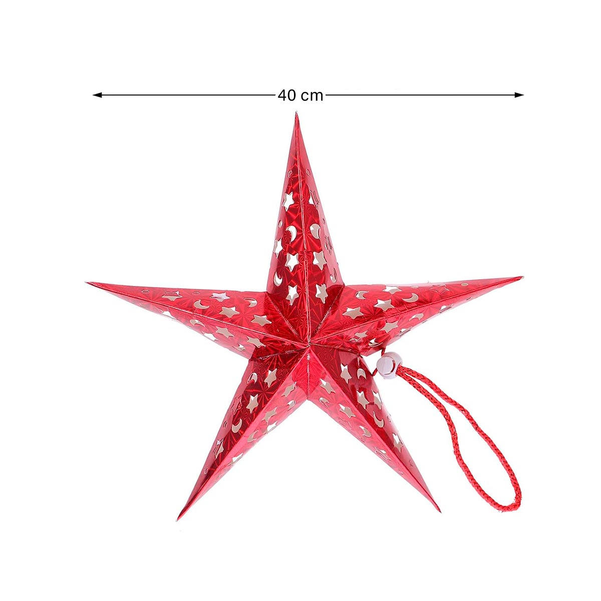 Estrella Decorativa Colgante Navidad EST22-2