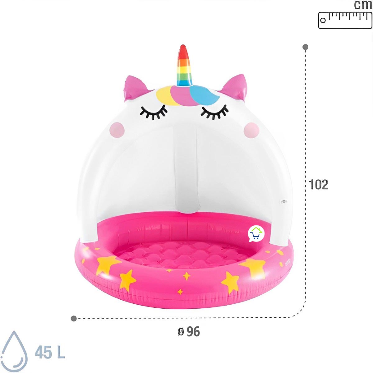 Piscina Unicornio Inflable Infantil 58438NP