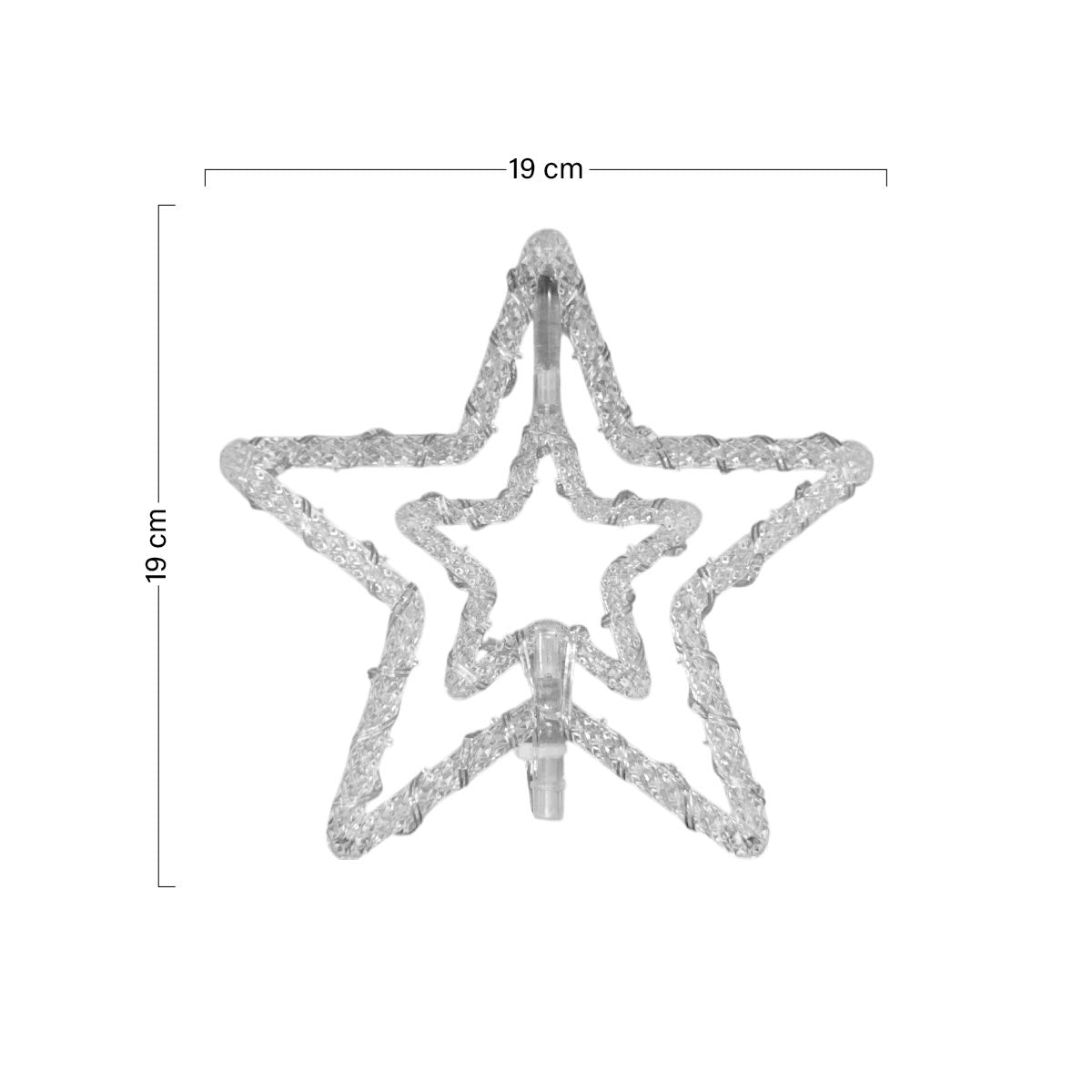 Estrella Árbol De Navidad Luz LED 2283