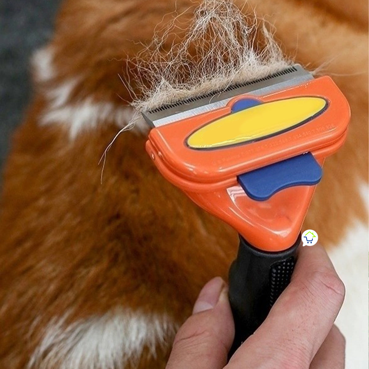 Cepillo Quita Pelos Y Nudos Mascotas Perros Y Gatos E18