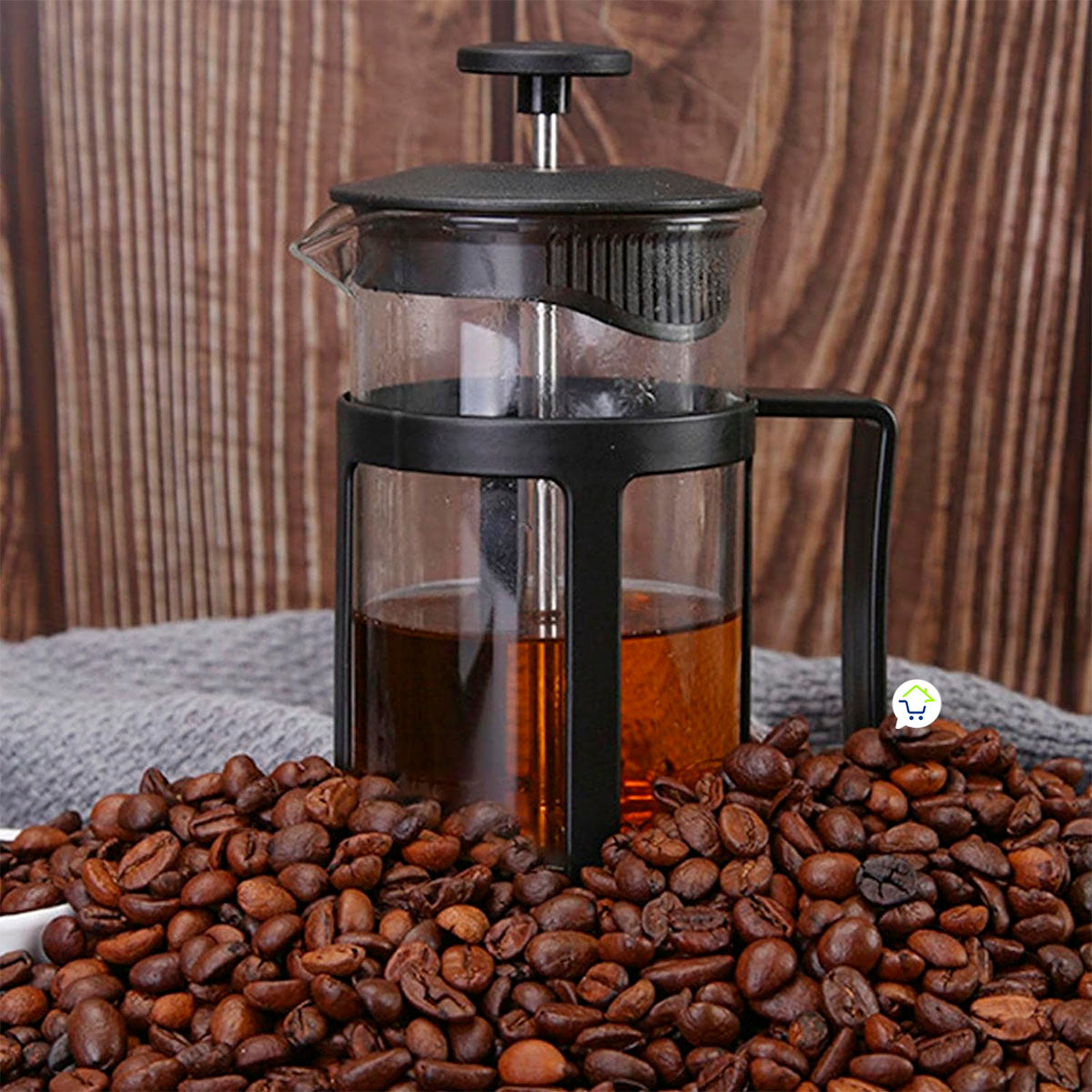 Cafetera Prensa Francesa Manual Café Filtro 6300-B