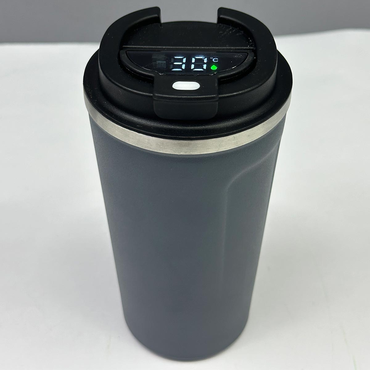 Termo Café Mug Con Indicador De Temperatura Acero Inoxidable 510ml NG0070