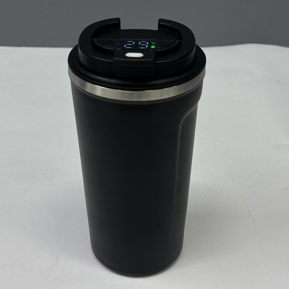 Termo Café Mug Con Indicador De Temperatura Acero Inoxidable 510ml NG0070