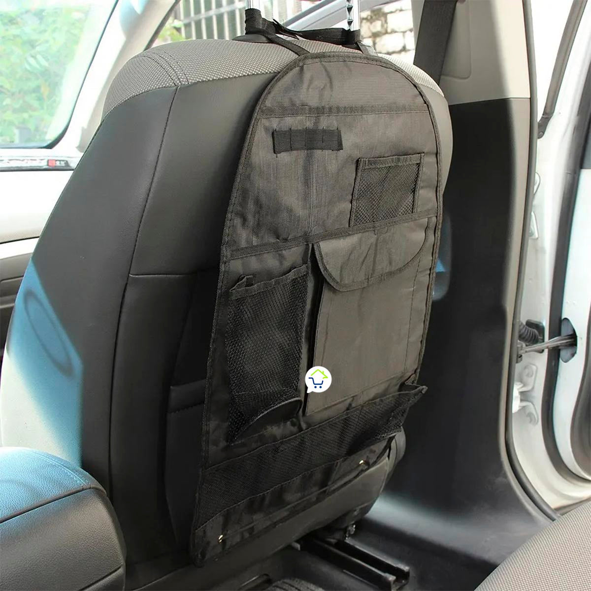 Organizador x2 Para Asiento Trasero Ahorra Espacio Carro Coche CENC-018