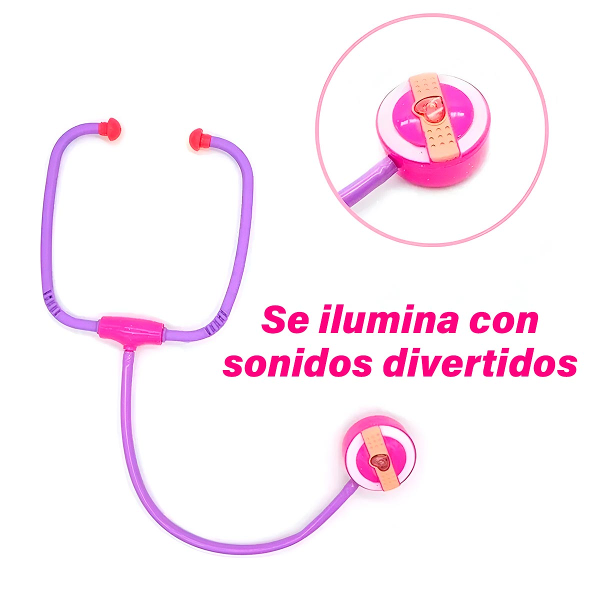 Kit Doctora Niñas Juguete Luces Sonidos 1802KD